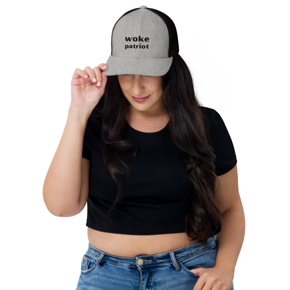 Woke Patriot Retro Trucker Hat