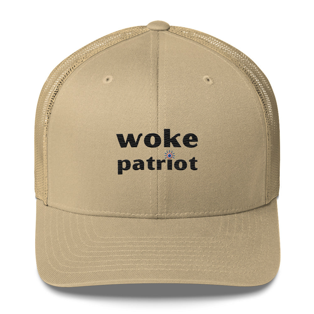 Woke Patriot Retro Trucker Hat